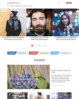 Lifestyle – Elegant WordPress Theme